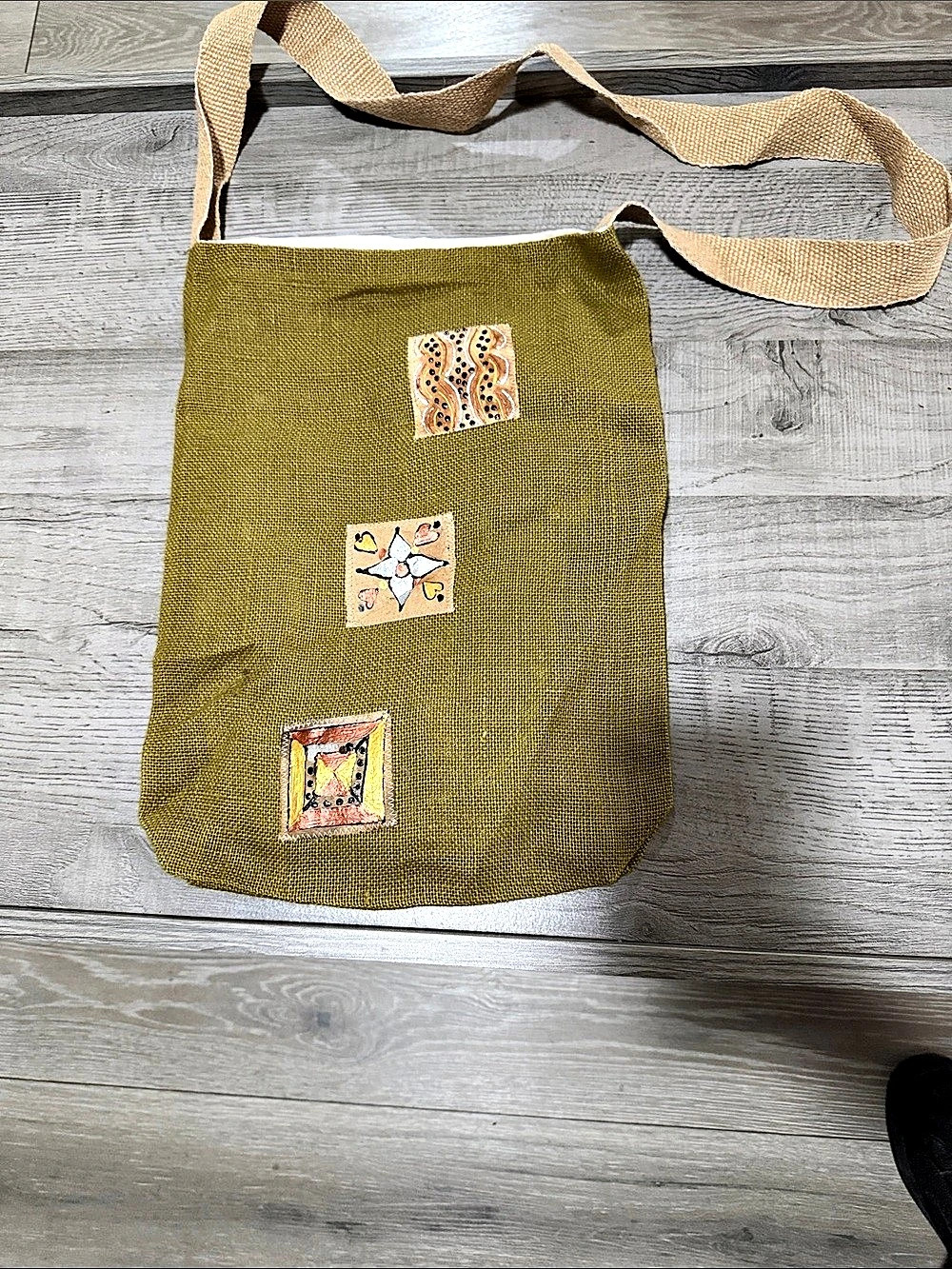 T-Bags Designs Olive Tote Bag